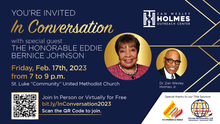 LESSONS FROM A LEGACY OF LEADERSHIP TO SUPPORT PATHWAYS OUT OF POVERTY FOR YOUNG PEOPLE IN DALLAS, CONGRESSWOMAN EDDIE BERNICE JOHNSON TO SPEAK AT IN CONVERSATION 2023